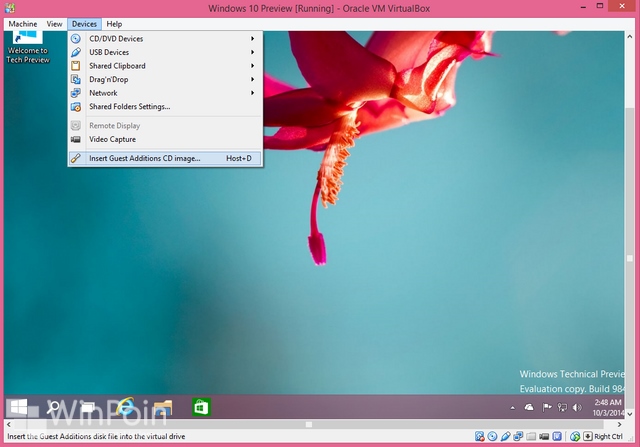 Cara Install Windows 10 Preview di VirtualBox (Beserta Gambar)