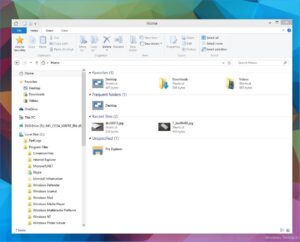 Windows 10 Punya Folder Frequent dan Recent Files di Home