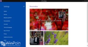 Cara Membuka zPC Settings di Windows 10