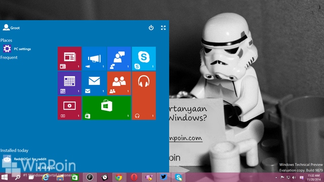 Secret: Inilah Cara Memunculkan Start Menu Continuum di Windows 10