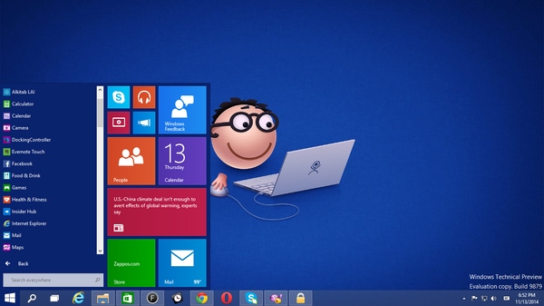 File ISO Windows 10 Preview Build 9879 Sudah Bisa Didownload