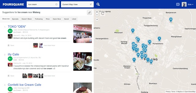 Aplikasi Foursquare Beta Punya Desain Baru, Sayang Belum Resmi Dirilis