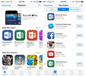 Setelah Digratiskan, Microsoft Office Menjadi Aplikasi Paling Populer di iOS