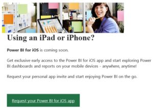 Microsoft Akan Merilis Power BI Mobile, Dimulai dari iPad dan iPhone!