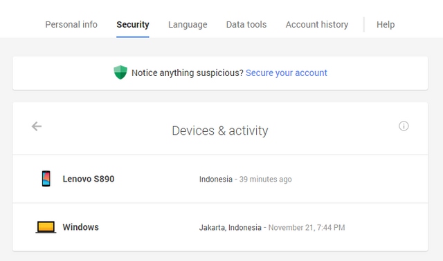 Kini Kamu Bisa Melihat Device yang Login ke Akun Google Kamu