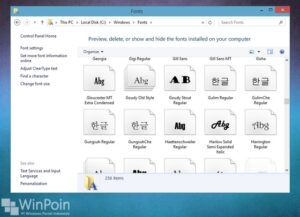 Cara Mudah Mengatur Font di Windows