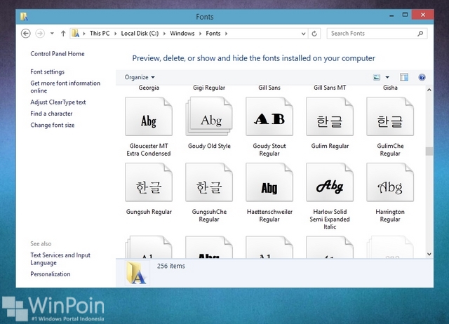 Cara Mudah Mengatur Font di Windows