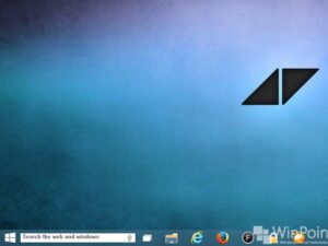 Ternyata Ada Taskbar Search Tersembunyi di Windows 10 Build 9879