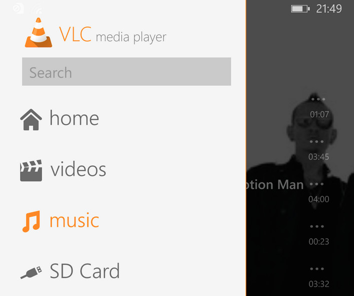 VLC untuk Windows Phone Segera Dirilis, Seperti Inilah Tampilannya