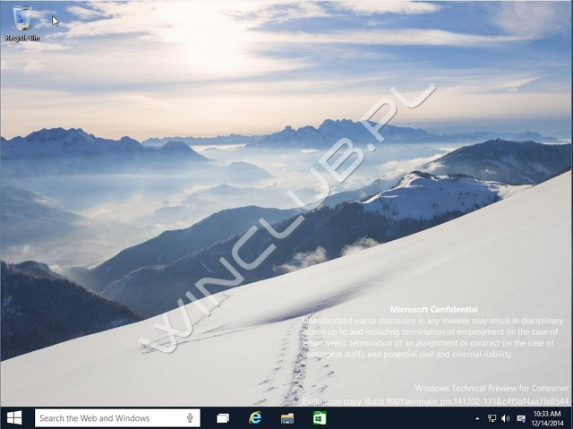 Windows 10 Build 9901 Bocor ke Publik, Cortana akhirnya Muncul!