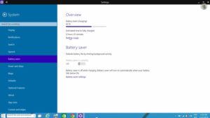 Fitur Battery Saver di Windows 10 Build 9888 Sudah Fungsional