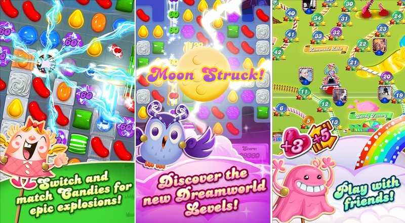 Candy Crush Saga Akhirnya Hadir di Windows Phone