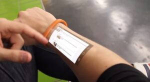 Gelang Cicret, Android di Kulit Tangan Kamu