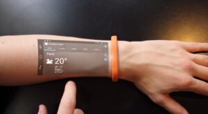 Gelang Cicret, Android di Kulit Tangan Kamu