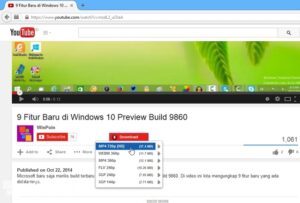 3 Cara Download Video YouTube di Firefox