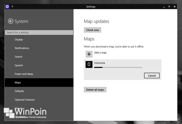 Di Windows 10 Kamu Bisa Mendownload Maps dan Mengaksesnya Offline