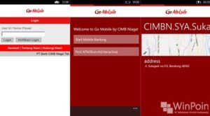 Aplikasi Mobile Banking untuk Windows Phone
