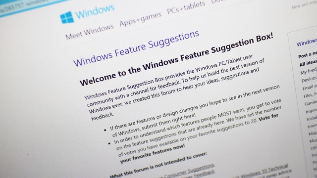 Inilah Daftar Teratas Permintaan Fitur dari User untuk Windows 10