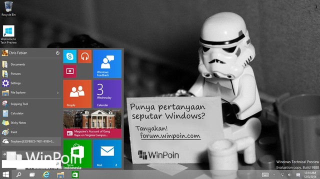 Wow..Pengguna Windows 10 Preview Bisa Langsung Upgrade ke versi Final!