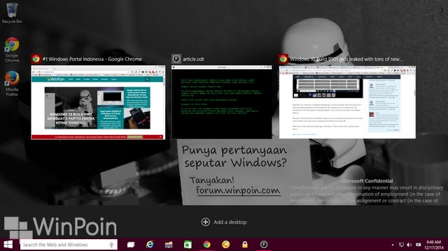 Windows 10 Build 9901 Mengalami Banyak Perombakan Tampilan