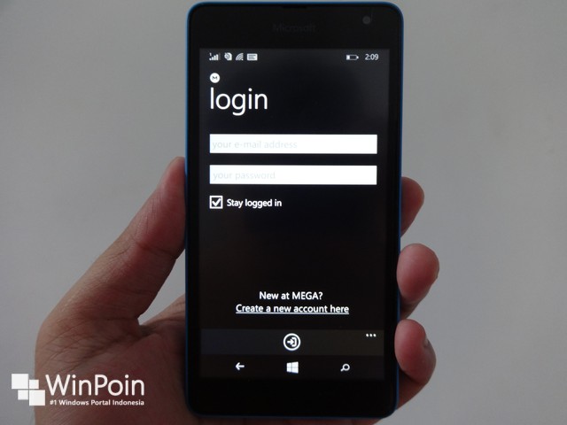 Aplikasi MEGA untuk Windows Phone Sudah Dirilis ke Publik