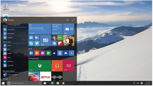 Windows 10 Bakal Dilengkapi Tampilan Transparan Khas Aero Glass