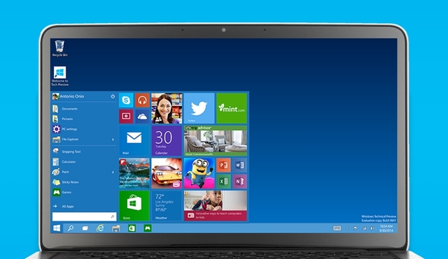 Microsoft Mulai Pamer Kembalinya Start Menu di Windows 10