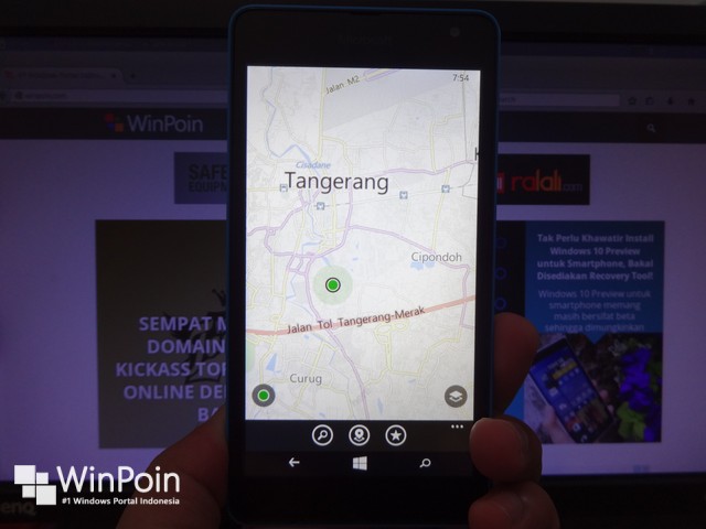 Ada Update Peta HERE Maps di Windows Phone dan Android