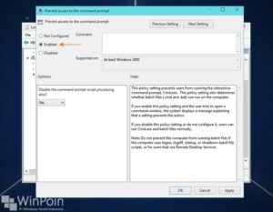 Cara Menonaktifkan Command Prompt di Windows