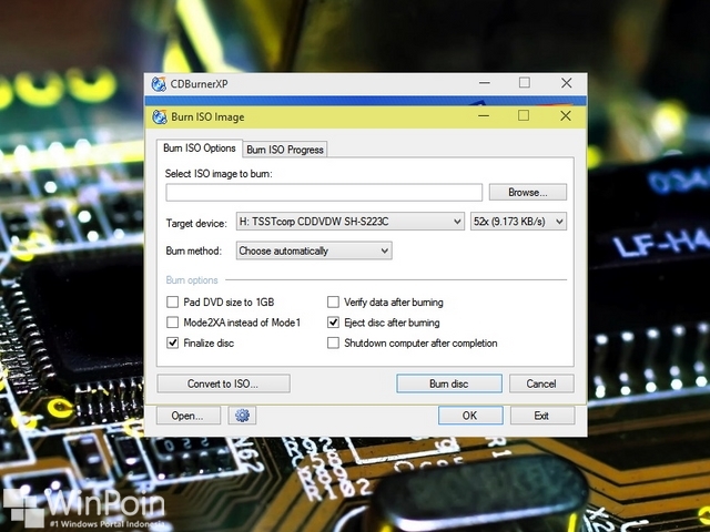 Cara Membuat DVD atau Flashdisk Bootable Installasi Windows dari File ISO