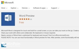 Download Microsoft Office Touch (Word, Excel, PowerPoint) untuk Windows 10!