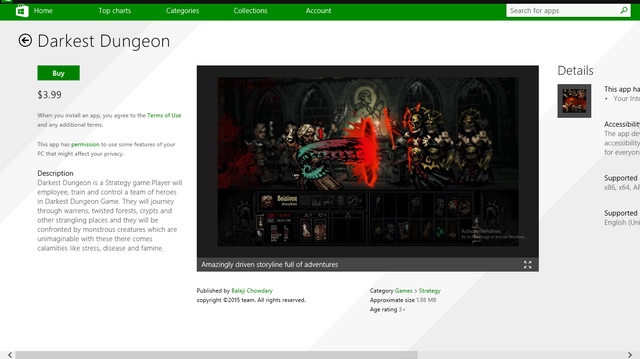 Ada Banyak Game Palsu Bermunculan di Windows Store