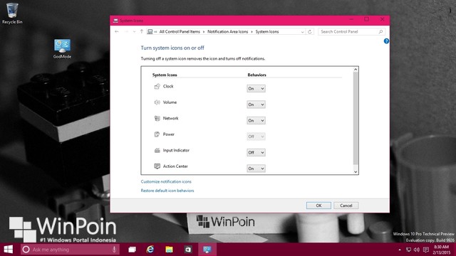 Cara Mengaktifkan GodMode, Tool Powerful Tersembunyi di Windows 10