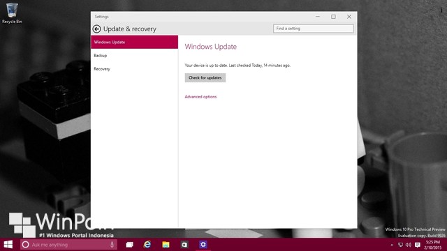 Microsoft Merilis Patch Update untuk Windows 10 Preview