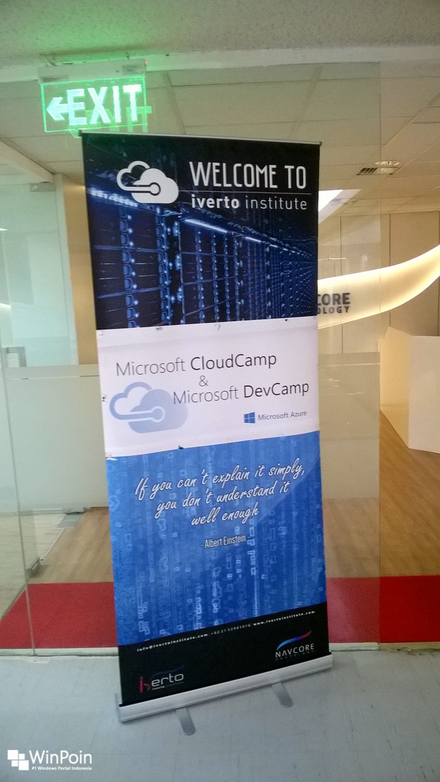 WinPoin di Microsoft CloudCamp & DevCamp Jakarta