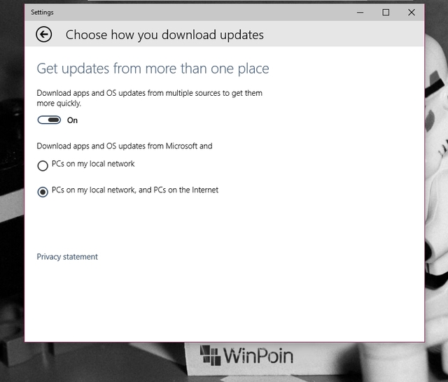 Update Windows 10 Bisa Didownload Lebih Cepat via P2P dan Local Network