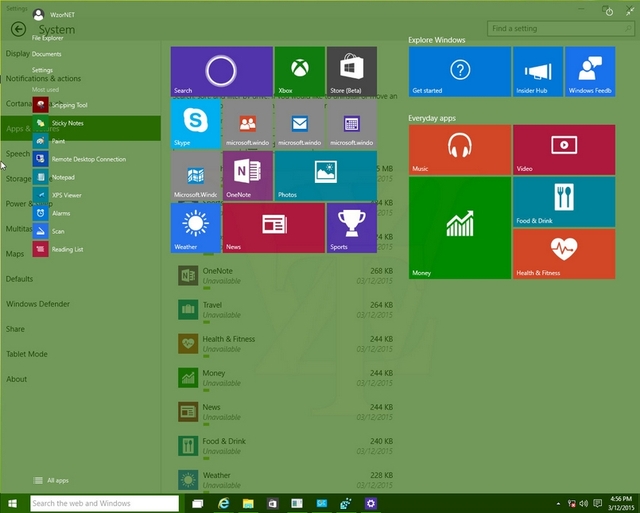 File ISO Windows 10 Build 10036 Leaked