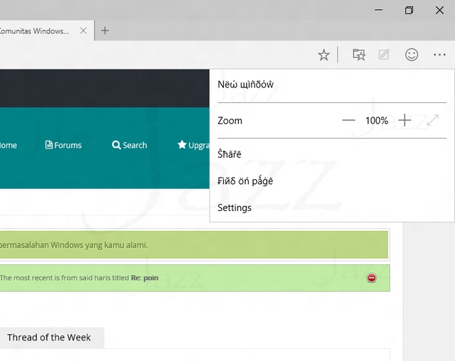 Hands-on Browser Terbaru Microsoft -- Project Spartan