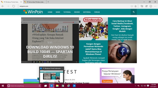 Inilah Fitur dan Tampilan Spartan -- Review Eksklusif