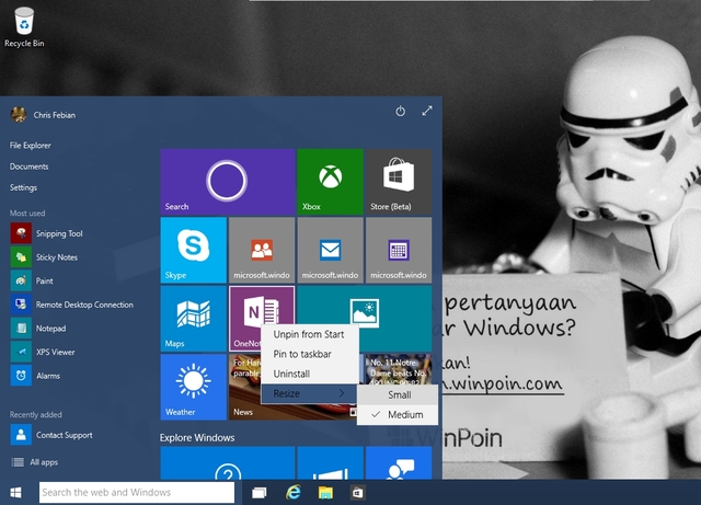 Review Eksklusif Windows 10 Build 10036 -- Inilah Detail Fitur & Tampilannya