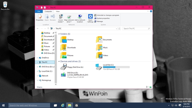 Review Eksklusif Windows 10 Build 10036 -- Inilah Detail Fitur & Tampilannya