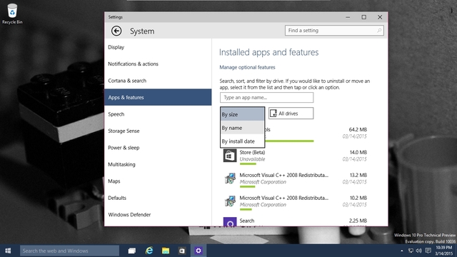 Review Eksklusif Windows 10 Build 10036 -- Inilah Detail Fitur & Tampilannya