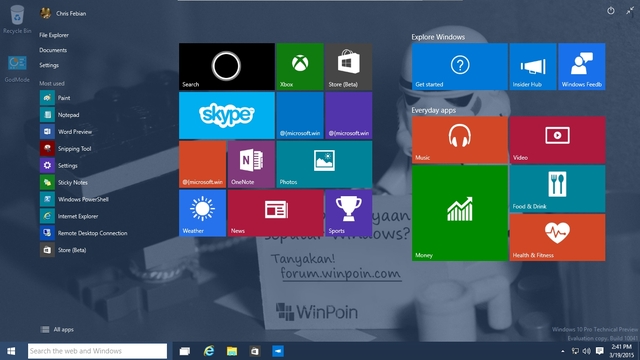 Inilah Fitur Baru di Windows 10 Build 10041 -- Review Eksklusif