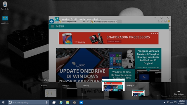 Inilah Fitur Baru di Windows 10 Build 10041 -- Review Eksklusif