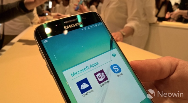 Inilah Samsung Galaxy S6 dan S6 Edge, Lengkap dengan Bundle Microsoft Apps Didalamnya