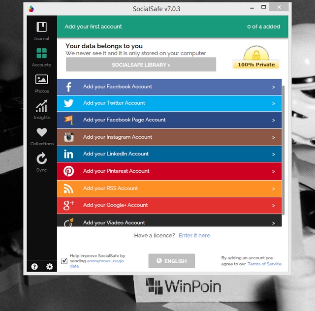 Cara Backup Isi Akun Sosial Media (Facebook, Twitter, Instagram, Google+, dsb) dengan Mudah