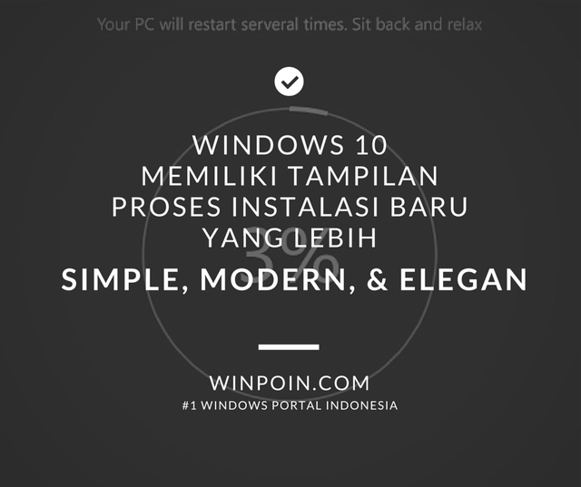 Seperti Inilah Tampilan Baru Proses Instalasi Windows 10 Dari Awal Sampai Selesai [Video]