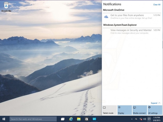 Tampilan Windows 10 Build 10031 Bermunculan Lagi -- Kini Lebih Lengkap dan Detail