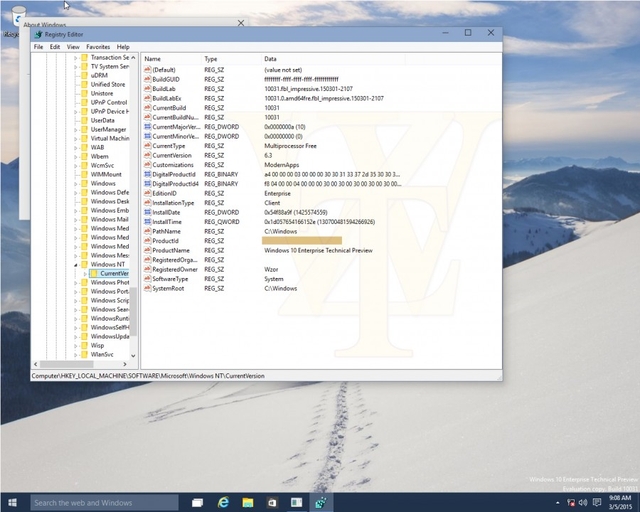 Inilah Tampilan Windows 10 Build 10031 yang Bocor ke Publik