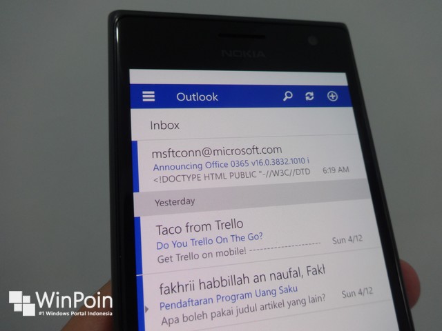 Inilah Aplikasi Mail Baru di Windows 10 Smartphone — Mail Client Mobile Terbaik yang Pernah Saya Gunakan
